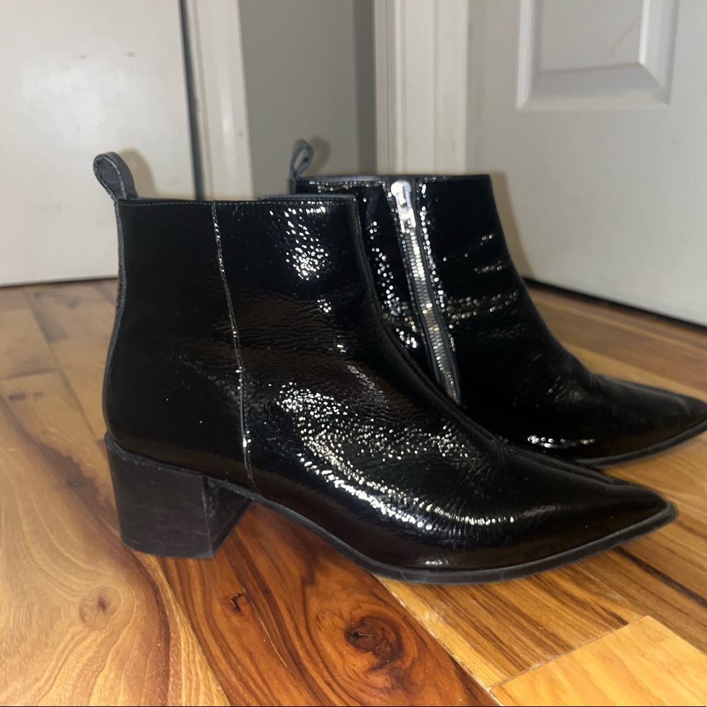 EVERLANE THE BOSS BOOTS | made in Italy black ankle boots | size 8.5 (39) |